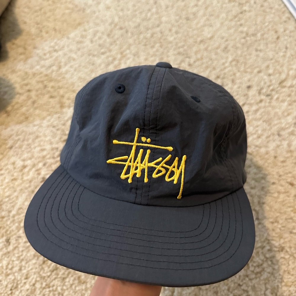 Stussy Peached Nylon Basic Strapback - image 2